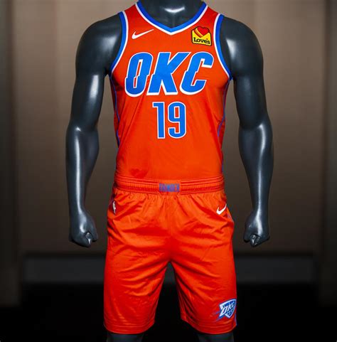 Oklahoma City Thunder Unveil New 2019-20 Uniform Kit