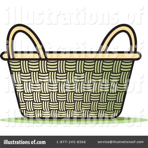 Basket Clipart #217599 - Illustration by Lal Perera