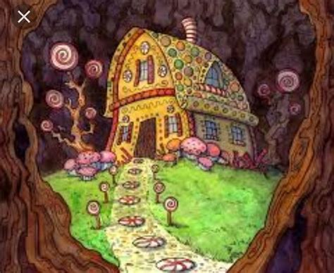 Hansel And Gretel House Drawing