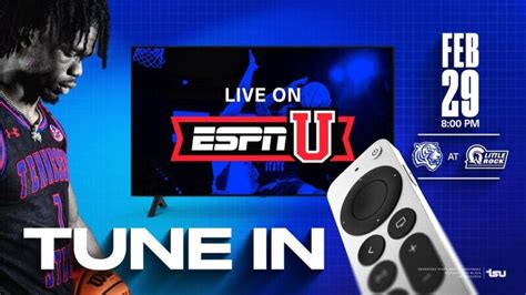 TSU Men's Basketball to be Featured on ESPNU Against Little Rock on ...