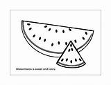 Watermelon Coloring Pages – Printable FREE sketch template