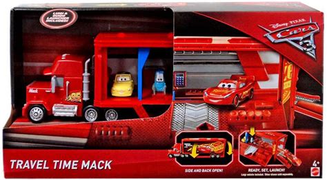 Disney Pixar Cars Cars 3 Travel Time Mack Playset with Luigi Guido ...