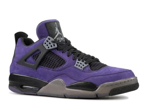 Travis Scott x Air Jordan 4 Purple Suede Release Info | Nice Kicks