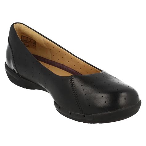 Ladies Clarks Unstructured Flat Shoes Un Hearth | eBay