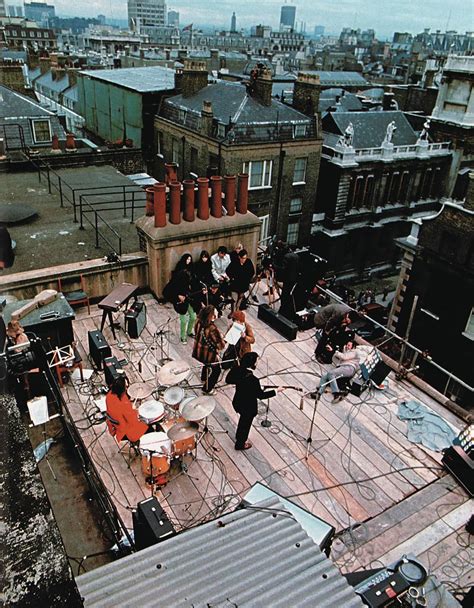 The Beatles’ rooftop concert, Apple building, 30 January 1969 | The Beatles Bible