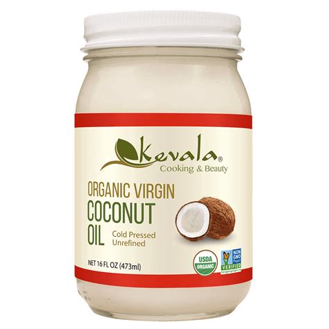 Organic Raw Coconut Oil 16 fl oz – Kevala