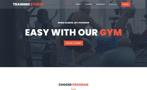 Free Gym Website Templates - prntbl.concejomunicipaldechinu.gov.co