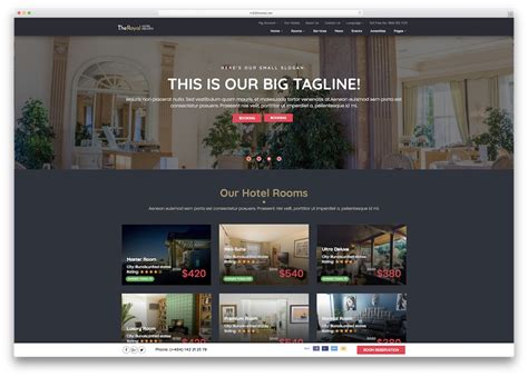 Hotel Booking Website Templates