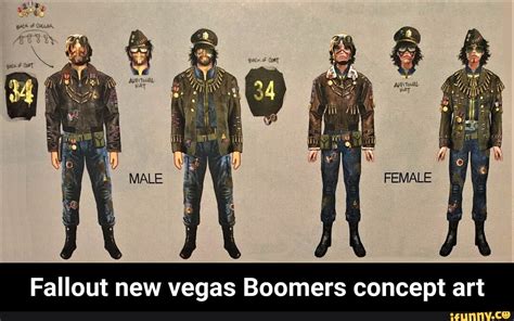 FEMALE Fallout new vegas Boomers concept art - Fallout new vegas Boomers concept art - iFunny