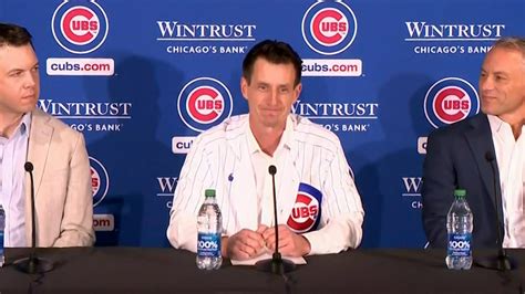 Cubs introduce Craig Counsell as their next manager | 11/13/2023 ...