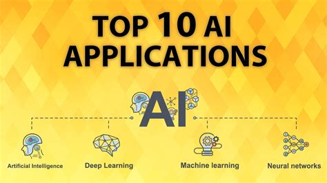 Top 10 Applications of Artificial Intelligence | Artificial Intelligence Applications in 2022 ...