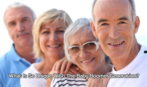 What Is So Unique With The Baby Boomer Generation?