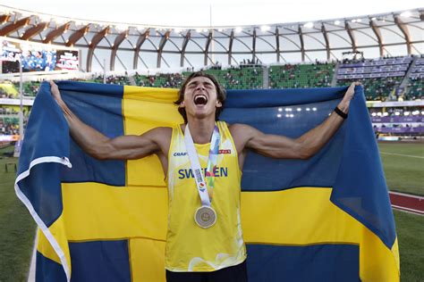 World Athletics Championships: Armand Duplantis breaks own world record ...