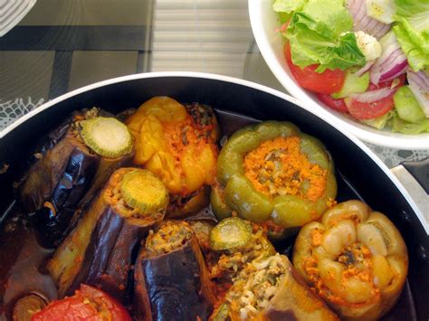 Dolma! My grandmother would even stuff cucumbers. Actually, they are quite good that way ...