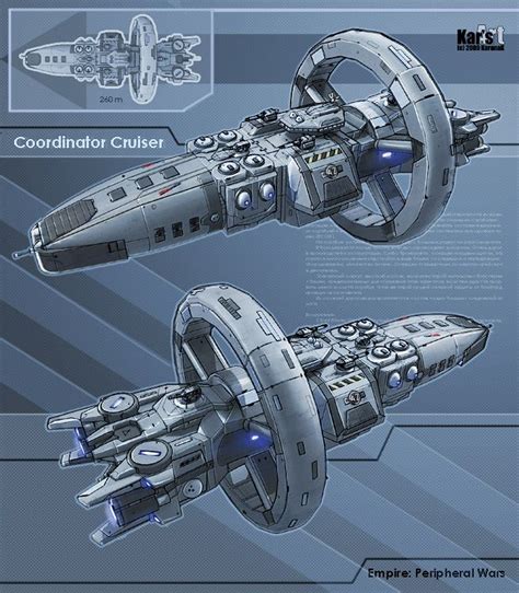 Sci-fi concept space ship - Starship design using Alcubierre warp drive technology #spaceship ...