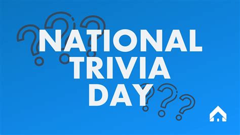 20 Facts About National Trivia Day - Facts.net