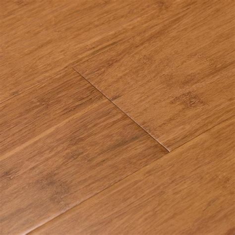 Cali Bamboo Fossilized 5.31-in Mocha Bamboo Engineered Hardwood ...