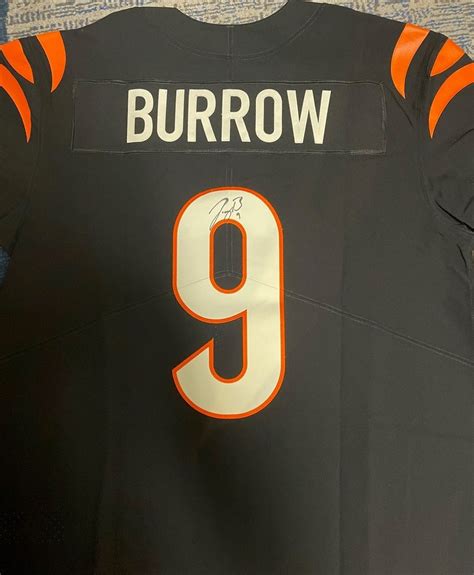 NFL Auction | Joe Burrow Signed Authentic Nike Bengals Jersey