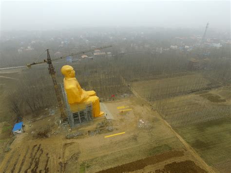 Chairman Mao Statue in Rural China Demolished After Photos Go Viral ...