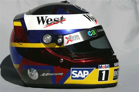 Helmet designs of Juan Pablo Montoya (McLaren) from 2005 : r/f1helmet