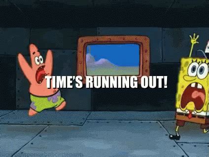 Times Running GIF - Times Running Spongebob - Discover & Share GIFs