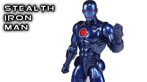 Marvel Legends STEALTH IRON MAN Action Figure Review - YouTube