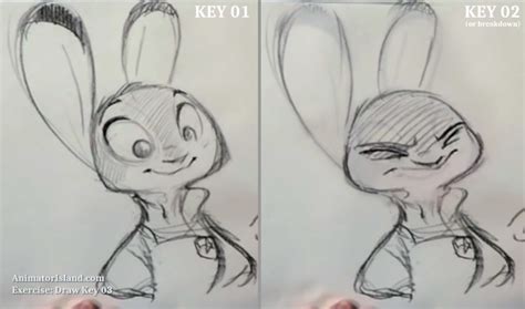 Animation Exercise: Judy Hopps Keyframe - Animator Island