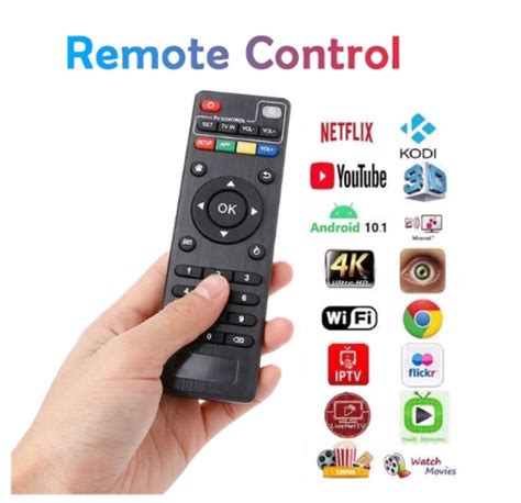 MXQ Pro Remote Control Universal TV Remote Control for MXQ Pro TV Box ...