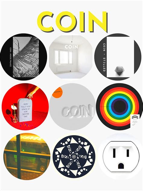 "Coin Band t shirt and sticker | Coin Band Sticker" Sticker for Sale by loyalistwhiz | Redbubble