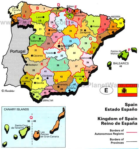 Spain Map and Spain Satellite Images