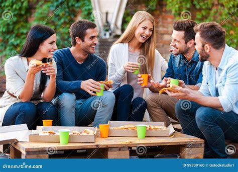 Quality time with friends. stock photo. Image of lifestyles - 59339160