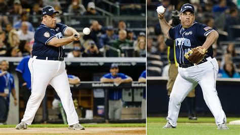 New Jersey Governor Chris Christie shines in charity softball game ...