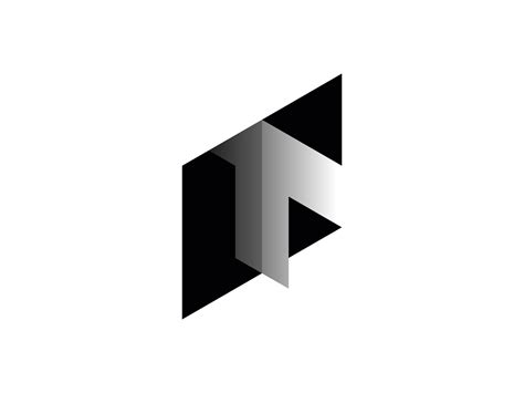 Letter T Geometric Shape Logo by LOGOHOKO on Dribbble