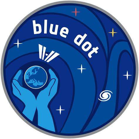 ESA - Announcing Blue Dot mission logo