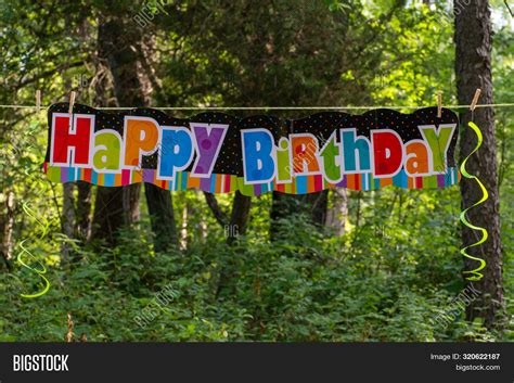 Happy Birthday Sign Image & Photo (Free Trial) | Bigstock