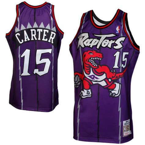 Mitchell & Ness Vince Carter Toronto Raptors 1998-1999 Throwback Authentic Jersey - Purple