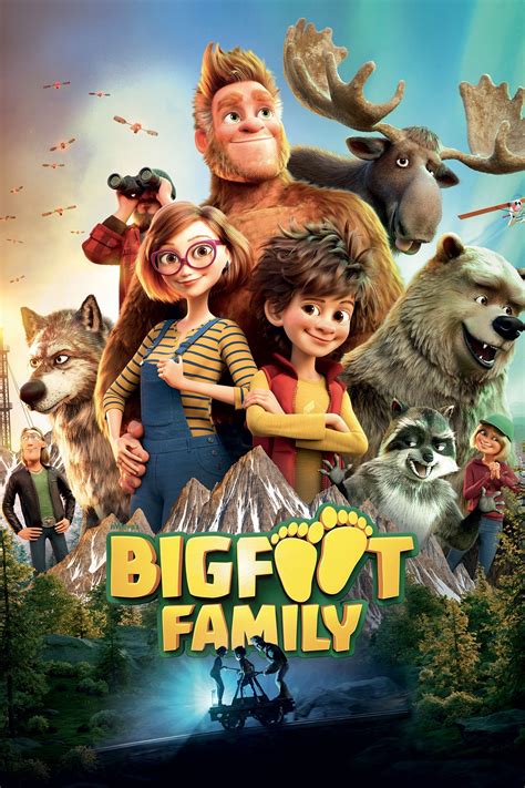 Bigfoot Family (2020) - Posters — The Movie Database (TMDB)