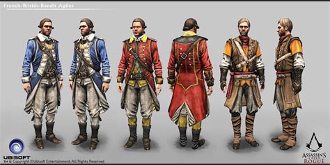 Tihomir Dimitrov: Assassin's Creed: Rogue Gameplay / Soldiers Characters