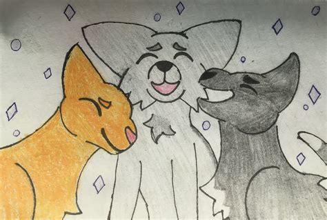 Firestar, Graystripe and Ravenpaw reuniting in StarClan! | Warrior Cats