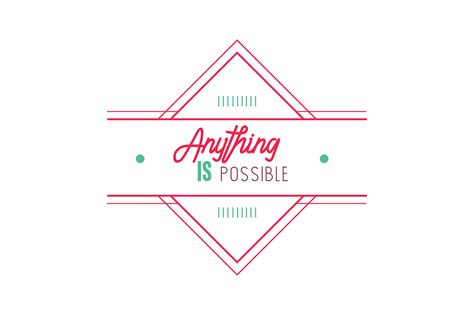 Anything is Possible Graphic by TheLucky · Creative Fabrica