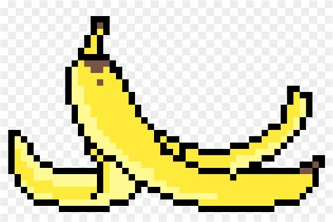 Banana Peel - Sans Face Pixel Art, HD Png Download - 1092x1176(#653506) - PngFind