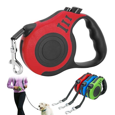 3M/5M Retractable Dog Leash Automatic Dog Puppy Leash Rope Pet Running ...