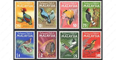 National Birds Series — Malaysia — Malaysia Stamp & Philately Reference ...