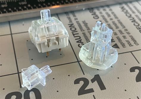 3D printed switch stems