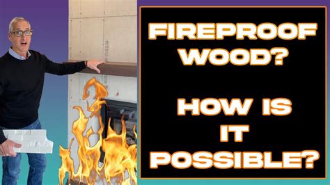 The Right Way to Install a Fireproof Mantle Shelf - YouTube