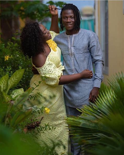 Stonebwoy And Wife Release Photos To Mark One Year Wedding Anniversary