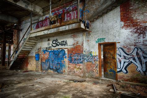 Graffiti in Detroit – by Memories by Mike Abandoned Detroit, Old Abandoned Buildings, Abandoned ...