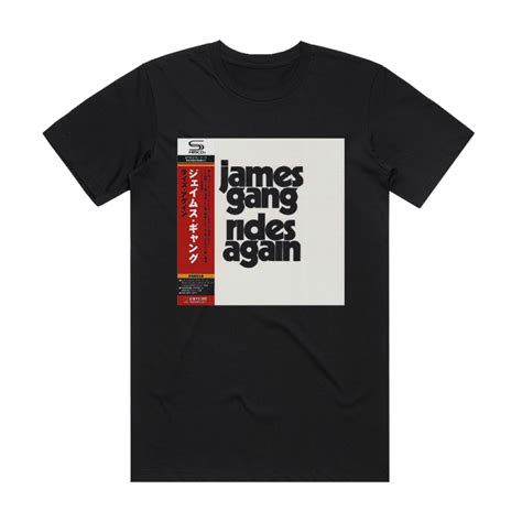 James Gang Rides Again 2 Album Cover T-Shirt Black – ALBUM COVER T-SHIRTS