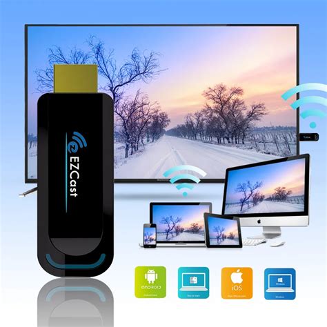 Aliexpress.com : Buy TV Stick Wireless WiFi Display Receiver EZcast HDMI 1080P 5G/2.4G Dual Band ...