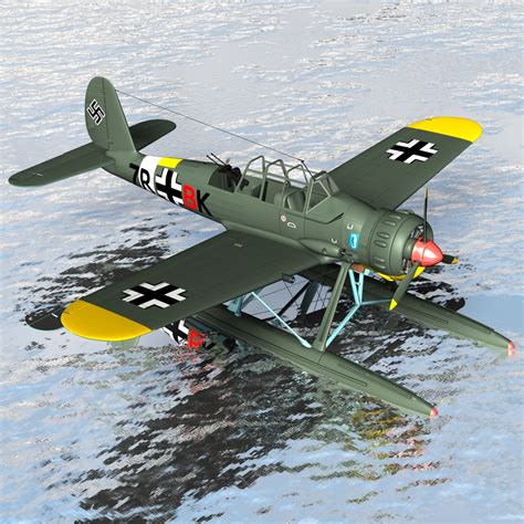 ARADO AR 196 for POSER 3D Models 3DClassics